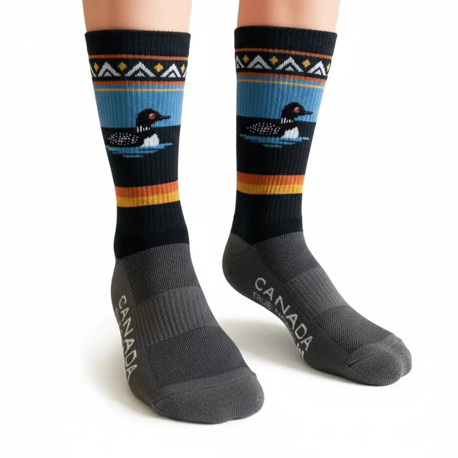 Loon Mid-Calf Hiking Socks