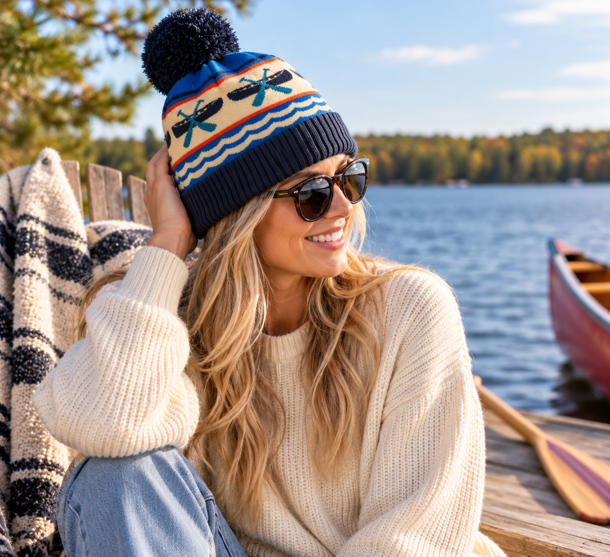 Canoe Club Pom Pom Toque