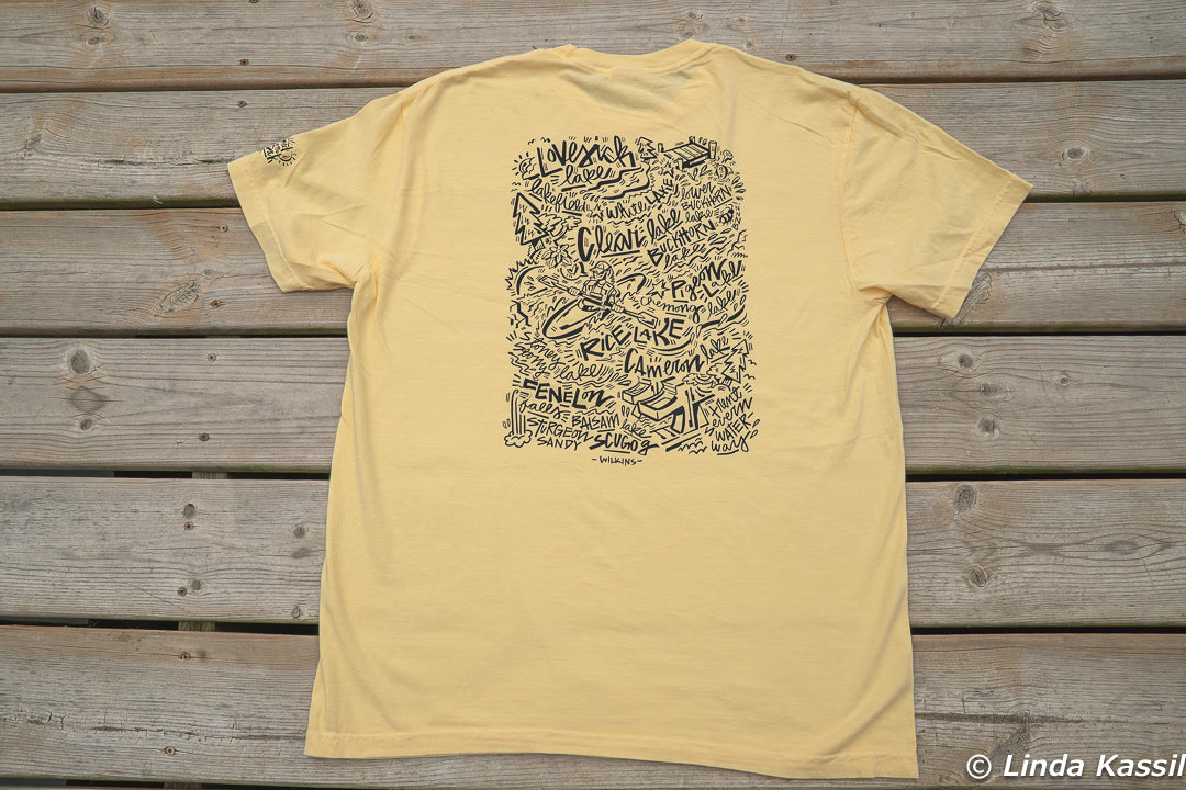 All the Kawartha Lakes. All the Love Tee. A bold new design by Jason Wilkins