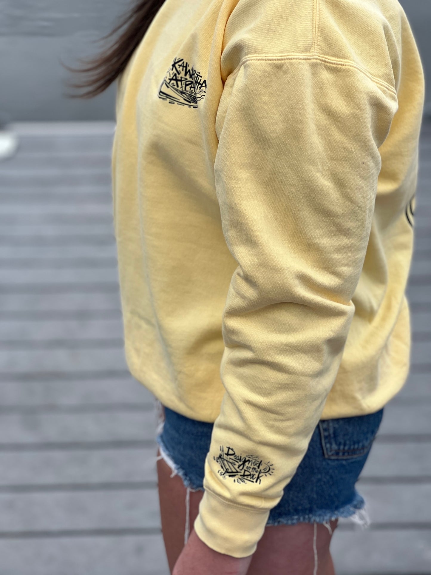 Lake Day Summer Crewneck – Butter