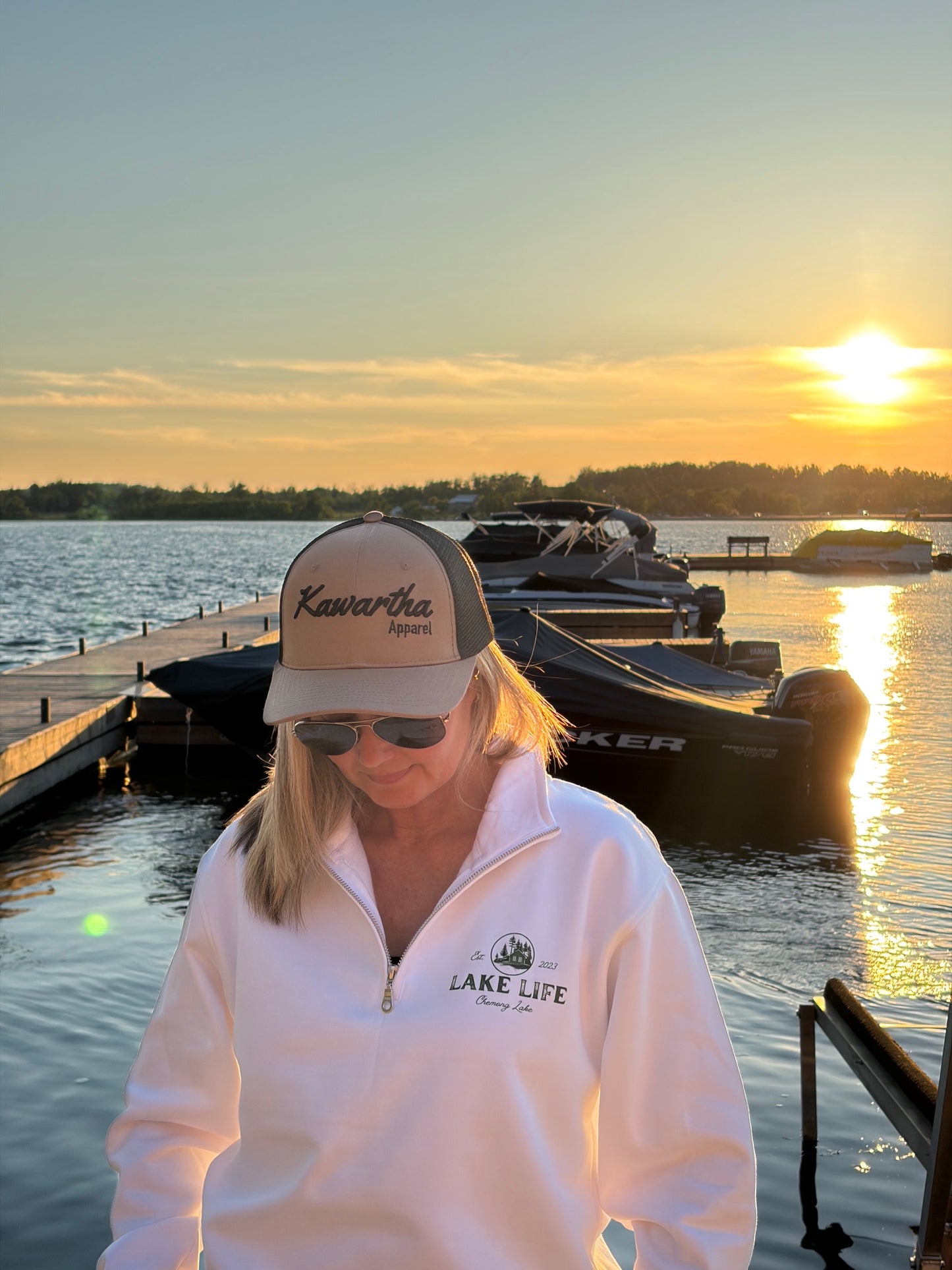 Kawartha Apparel Premium Mesh Back Hat