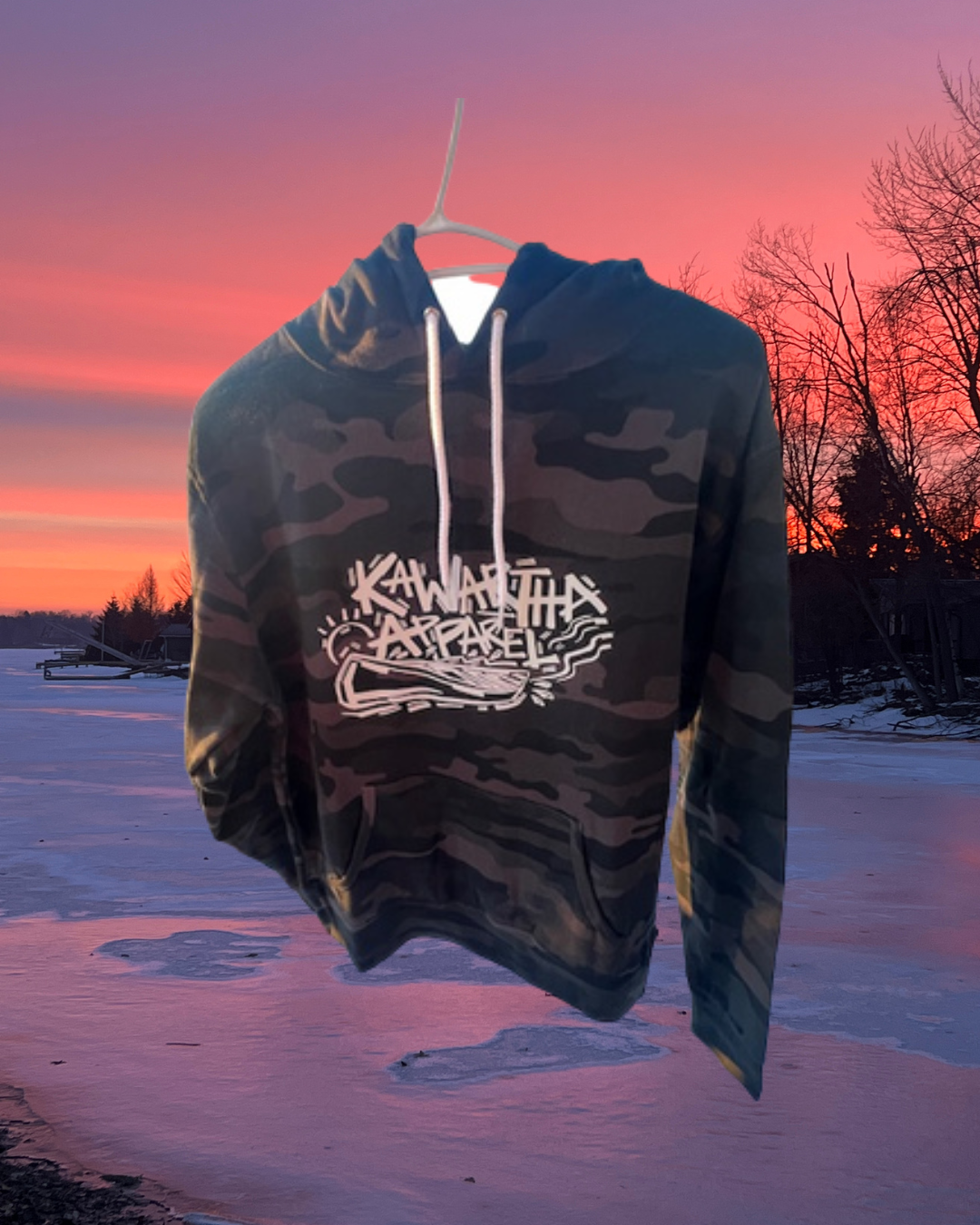 Camo Hoodie - Stock Sale Only