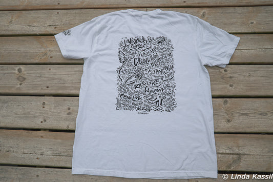 All the Kawartha Lakes. All the Love Tee. A bold new design by Jason Wilkins
