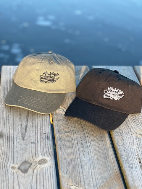 Kawartha Apparel Dad Hat - Signature Logo - Olive