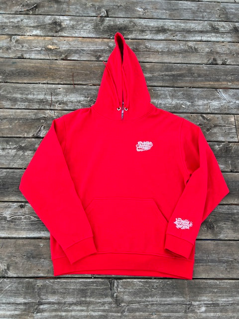 All The Lakes Christmas Hoodie in Red - Limited Holiday Edition