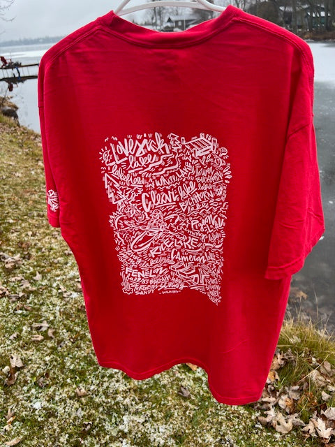 All The Lakes – Limited Edition Holiday Tee (Bold Red)