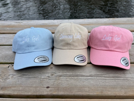 Dad Hats in "Lake Girl" or "Chemong"