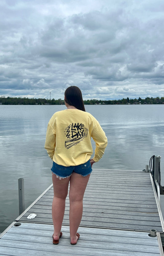 Lake Day Summer Crewneck – Butter