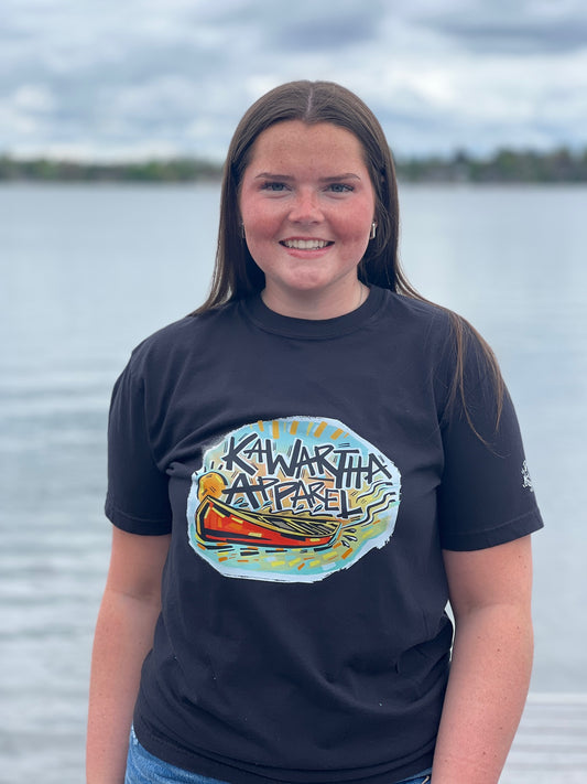 Kawartha Apparel Signature Logo Tee - Black