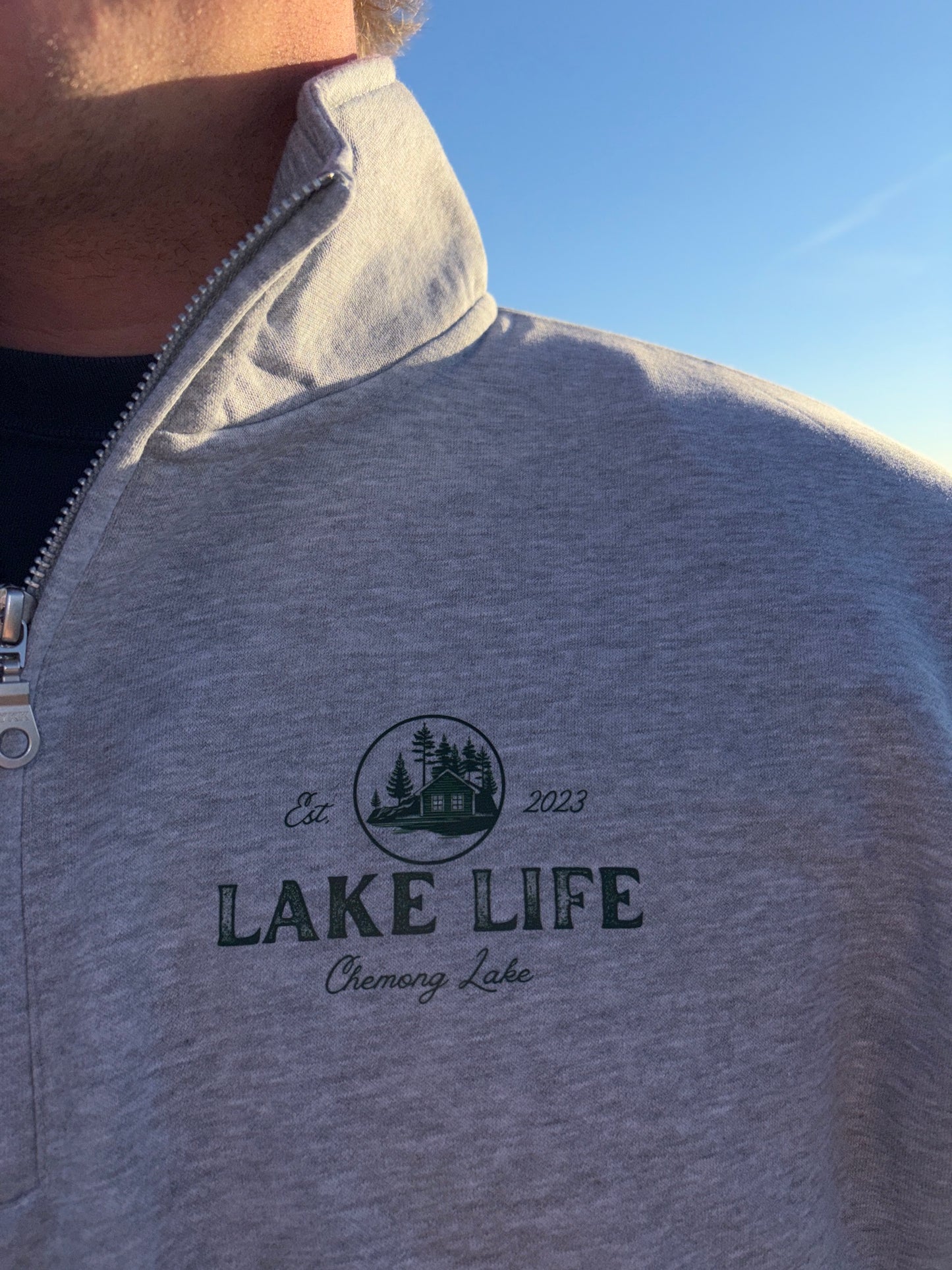 The Lake Life Quarter-Zip - Custom Lake Names