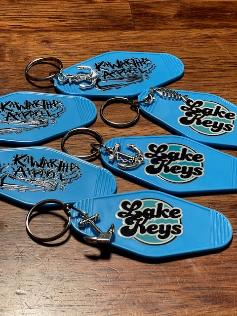 Motel-Style Keychains – Lake Day & Kawartha Apparel