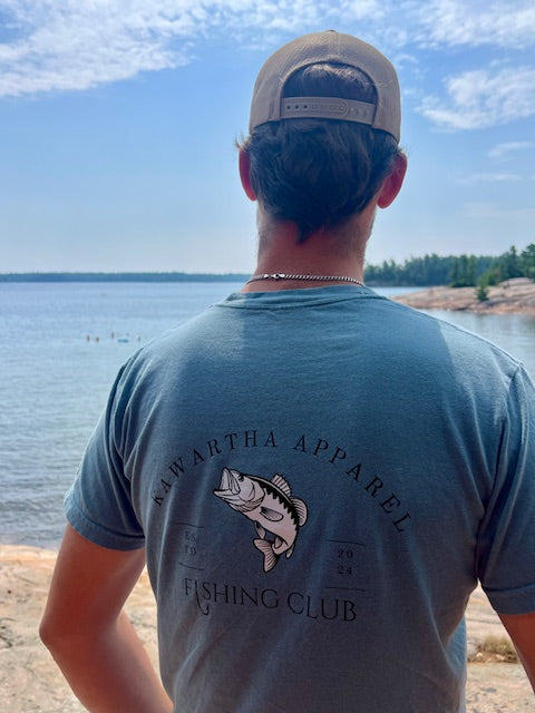 Kawartha Fishing Club Pocket Tee