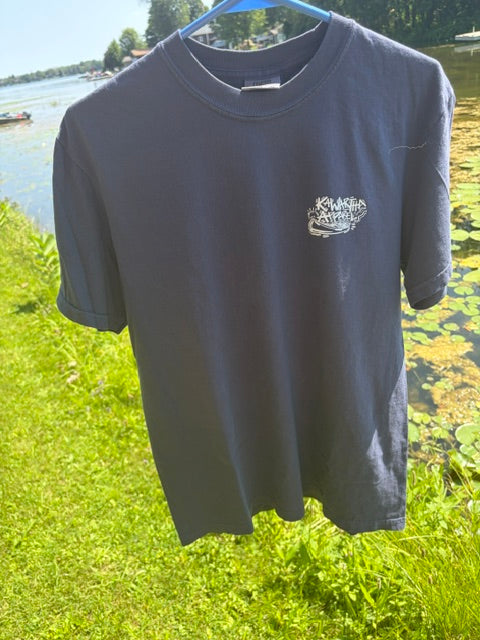 On Lake Time T-Shirt | 100% Cotton Garment-Dyed Tee | Artwork by Jason Wilkins