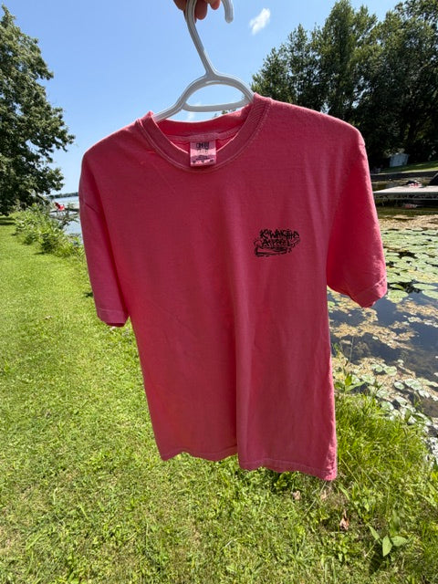 On Lake Time T-Shirt | 100% Cotton Garment-Dyed Tee | Artwork by Jason Wilkins