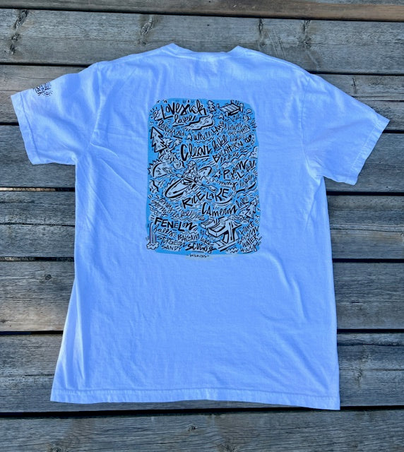 All The Lakes. All The Love Tee - Wilkins Design