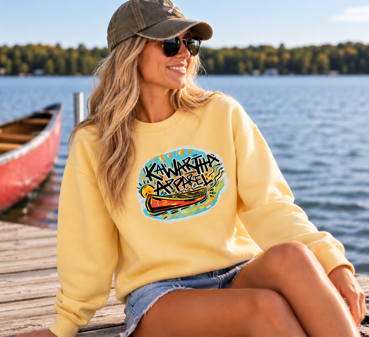 The Butter Crewneck- Butter Yellow & Butter Soft