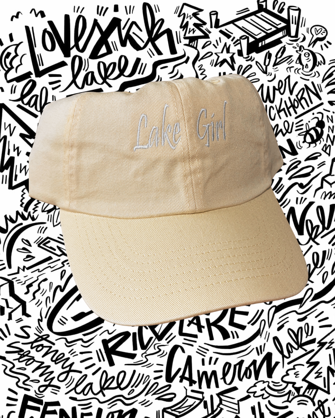Lake Girl Dad Hats