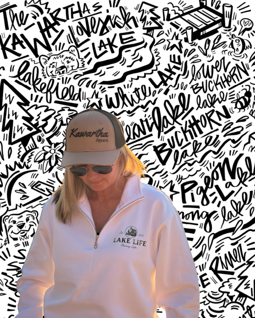 Kawartha Apparel Premium Mesh Back Hat