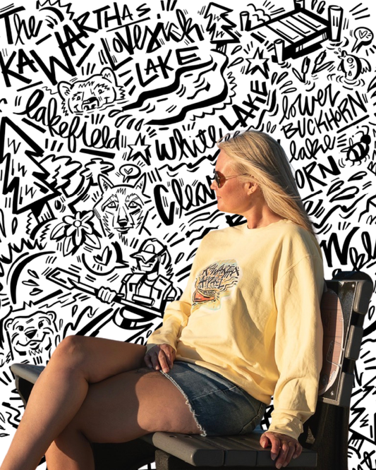The Butter Crewneck- Butter Yellow & Butter Soft
