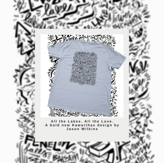 All The Lakes. All The Love Tee - Wilkins Design - Various Colours
